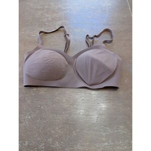 Athleta Everyday Wireless Bra Brown Seamless Molded Cup Small comfort neutral